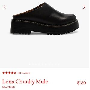 Matisse Lena Chunky Mule